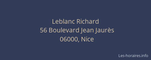 Leblanc Richard