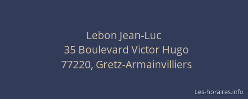 Lebon Jean-Luc
