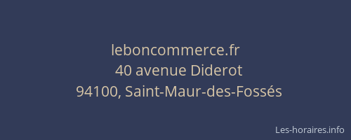 leboncommerce.fr
