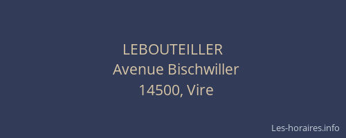 LEBOUTEILLER