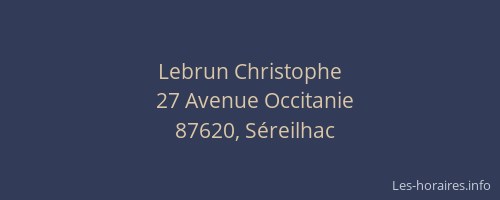 Lebrun Christophe
