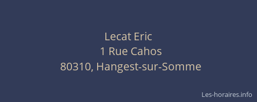 Lecat Eric