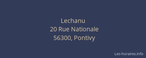 Lechanu