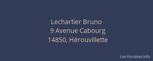Lechartier Bruno