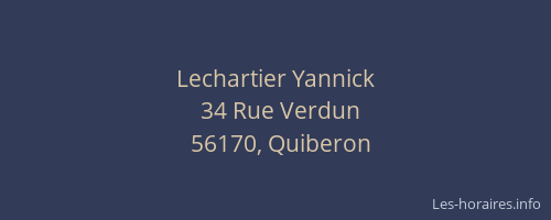 Lechartier Yannick