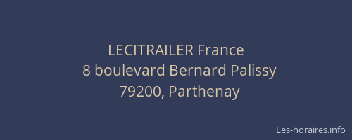 LECITRAILER France