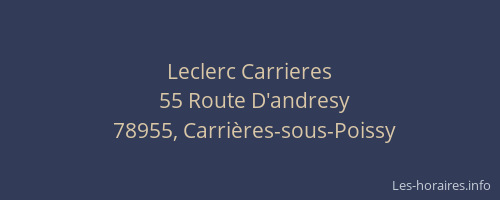 Leclerc Carrieres