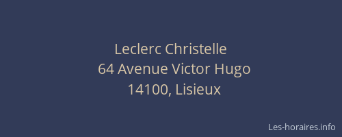Leclerc Christelle