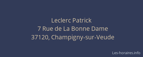 Leclerc Patrick