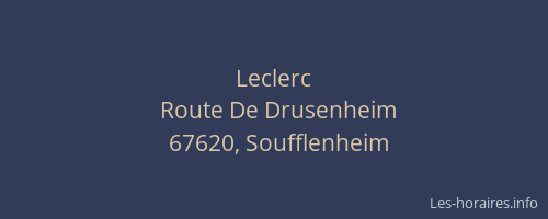 Leclerc