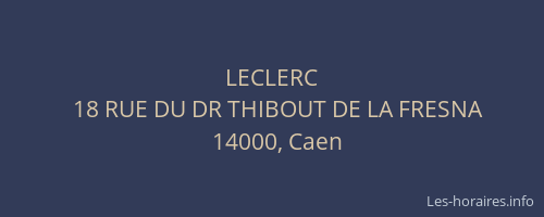 LECLERC