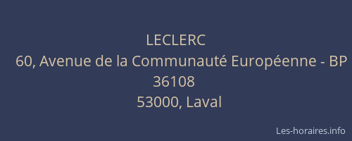 LECLERC