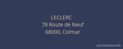 LECLERC