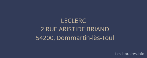 LECLERC