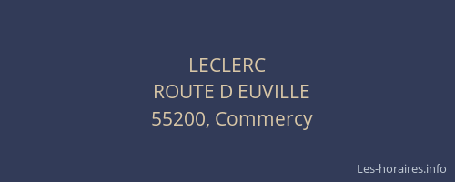 LECLERC