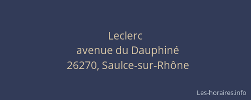 Leclerc