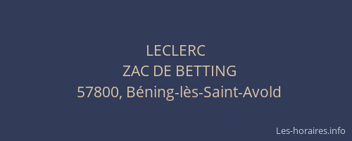 LECLERC