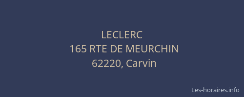 LECLERC