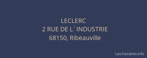 LECLERC