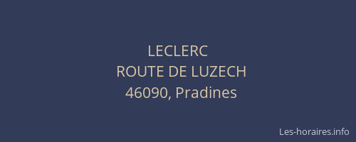 LECLERC