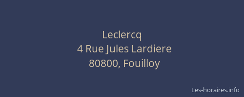 Leclercq