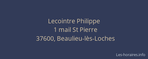 Lecointre Philippe