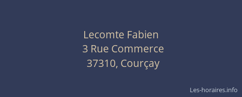 Lecomte Fabien