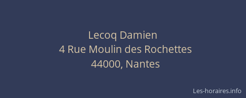 Lecoq Damien