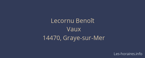 Lecornu Benoît