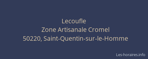 Lecoufle
