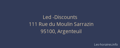 Led -Discounts