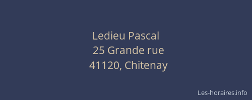Ledieu Pascal