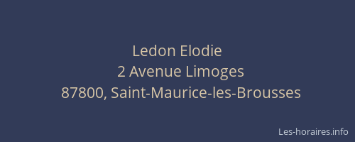 Ledon Elodie