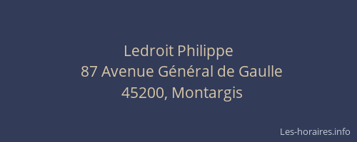 Ledroit Philippe