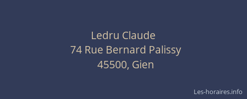 Ledru Claude