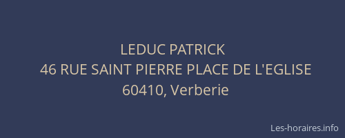 LEDUC PATRICK
