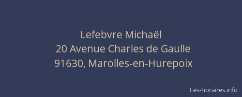 Lefebvre Michaël