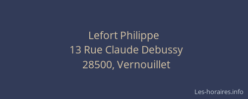 Lefort Philippe