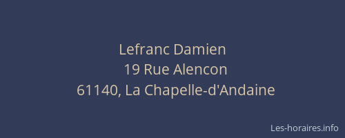 Lefranc Damien