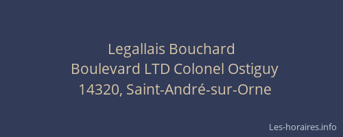 Legallais Bouchard