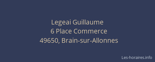 Legeai Guillaume