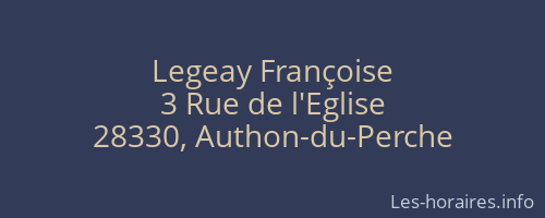 Legeay Françoise