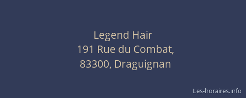 Legend Hair