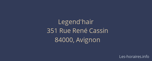 Legend'hair