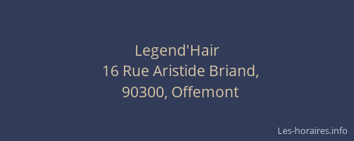 Legend'Hair