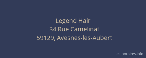 Legend Hair