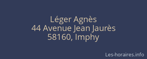 Léger Agnès