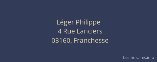 Léger Philippe