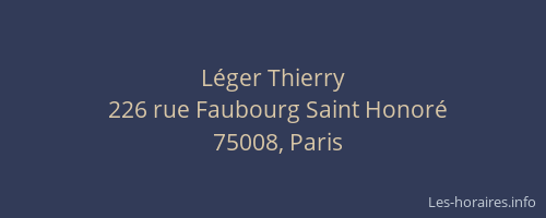Léger Thierry