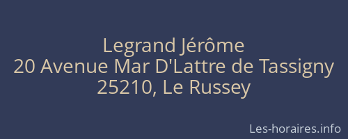 Legrand Jérôme